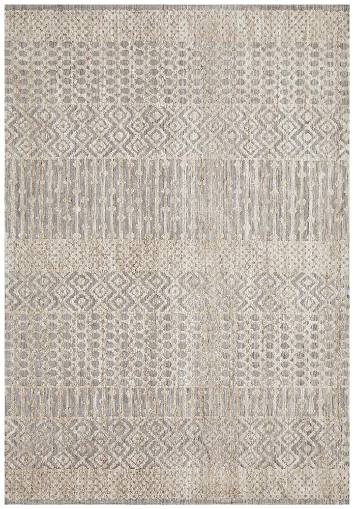 Rug Culture Rugs Levi Sylvia Natural Grey Rug