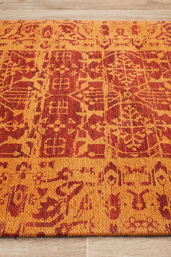 Rug Culture Rugs Magnolia 88 Paprika Runner Rug