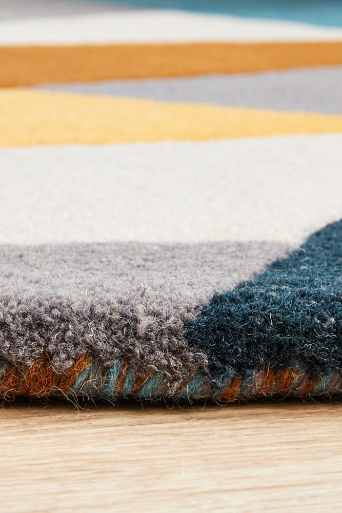 Rug Culture Rugs Matrix Pure Wool 902 Safari Round Rug