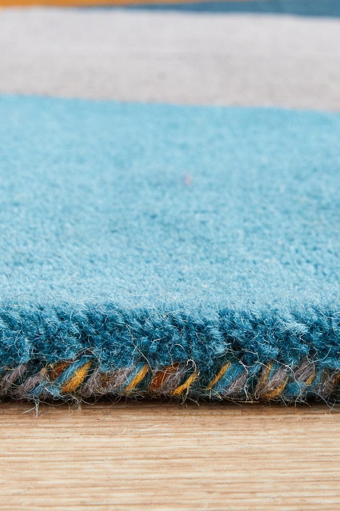 Rug Culture Rugs Matrix Pure Wool 902 Safari Runner Rug