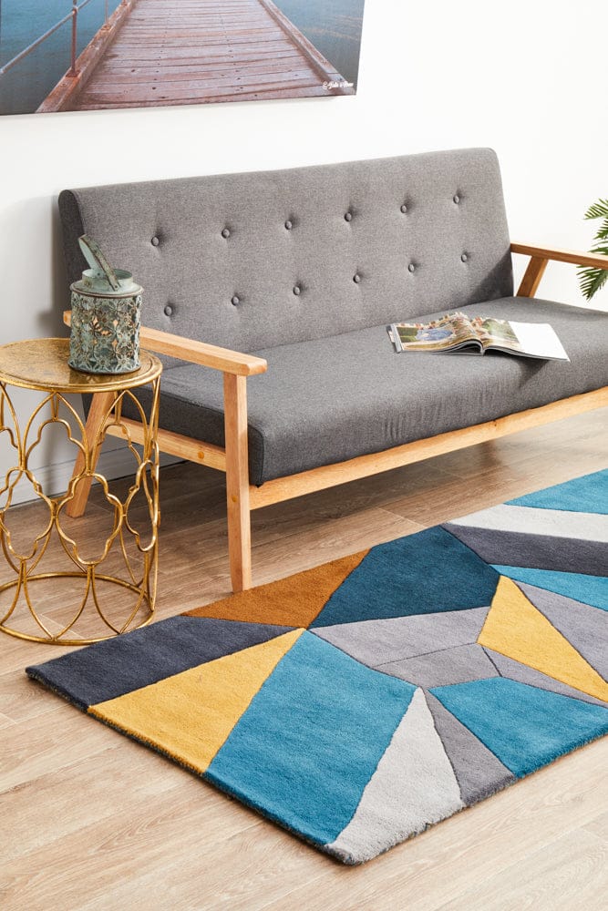 Rug Culture Rugs Matrix Pure Wool 902 Safari Runner Rug