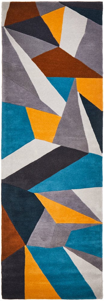 Rug Culture Rugs Matrix Pure Wool 902 Safari Runner Rug