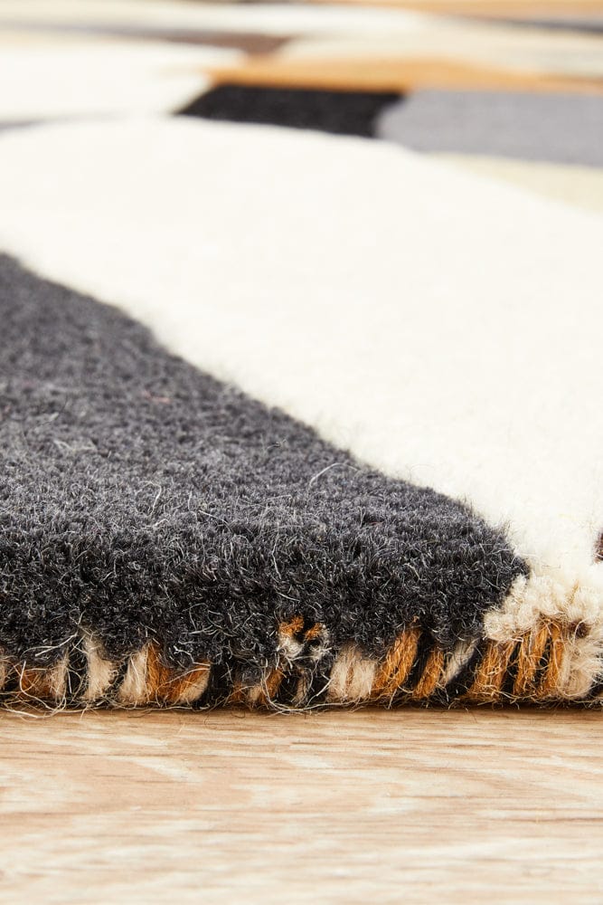 Rug Culture Rugs Matrix Pure Wool 903 Fossil Round Rug