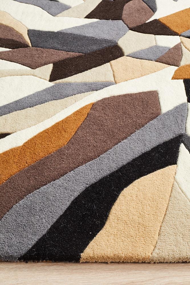 Rug Culture Rugs Matrix Pure Wool 903 Fossil Rug