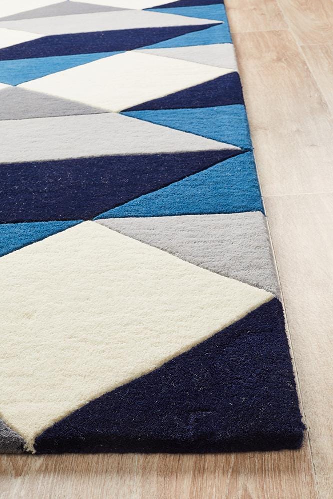 Rug Culture Rugs Matrix Pure Wool 904 Steel Rug