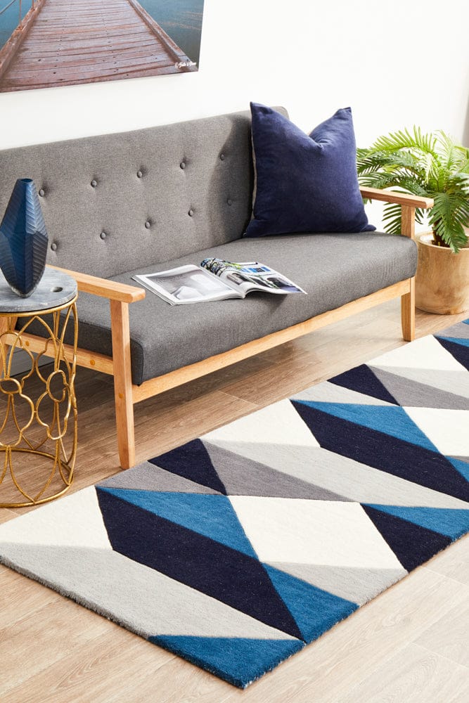 Rug Culture Rugs Matrix Pure Wool 904 Steel Runner Rug Rug