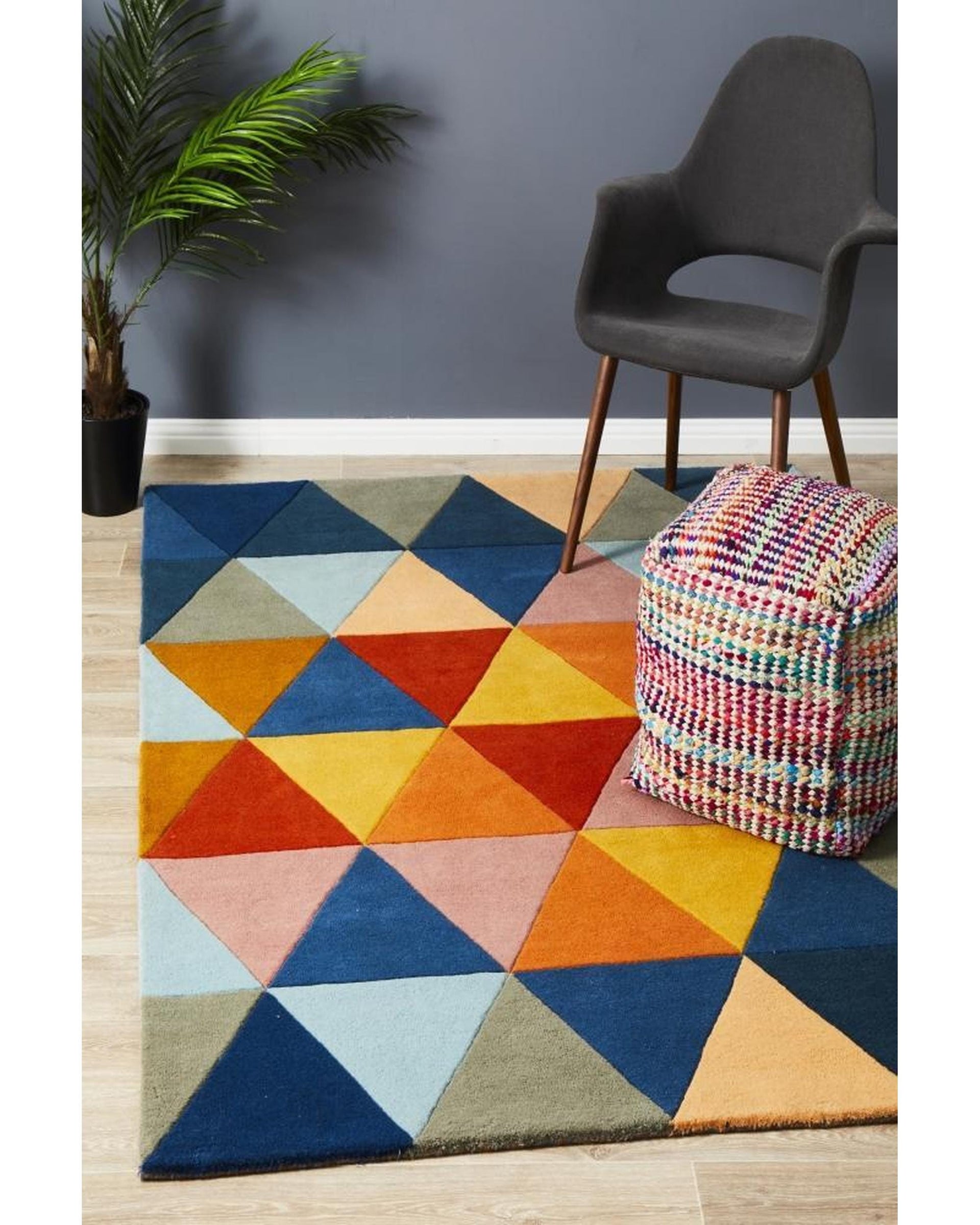 Rug Culture Rugs Matrix Pure Wool 905 Multi Rug