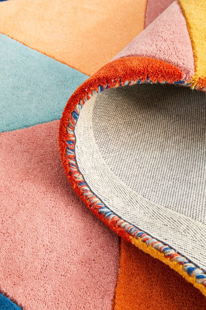 Rug Culture Rugs Matrix Pure Wool 905 Multi Runner Rug