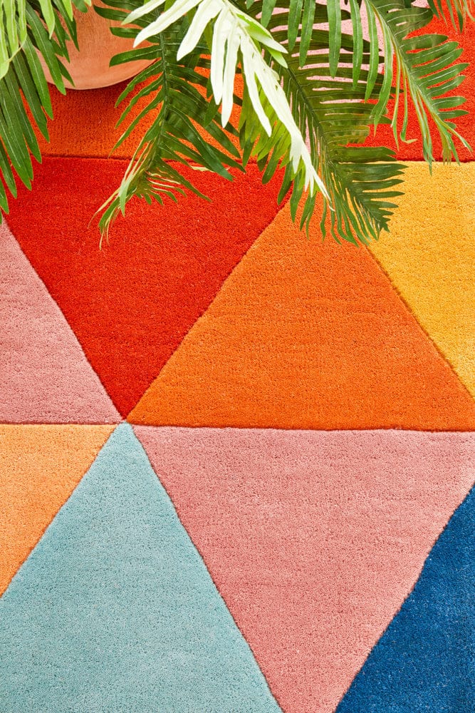 Rug Culture Rugs Matrix Pure Wool 905 Multi Runner Rug