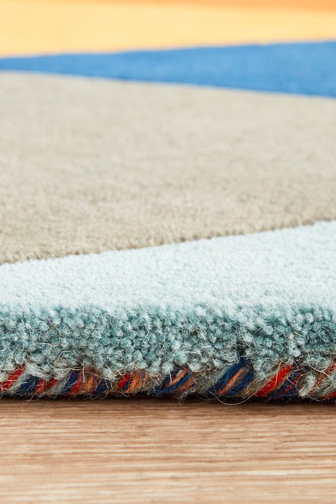 Rug Culture Rugs Matrix Pure Wool 905 Multi Runner Rug