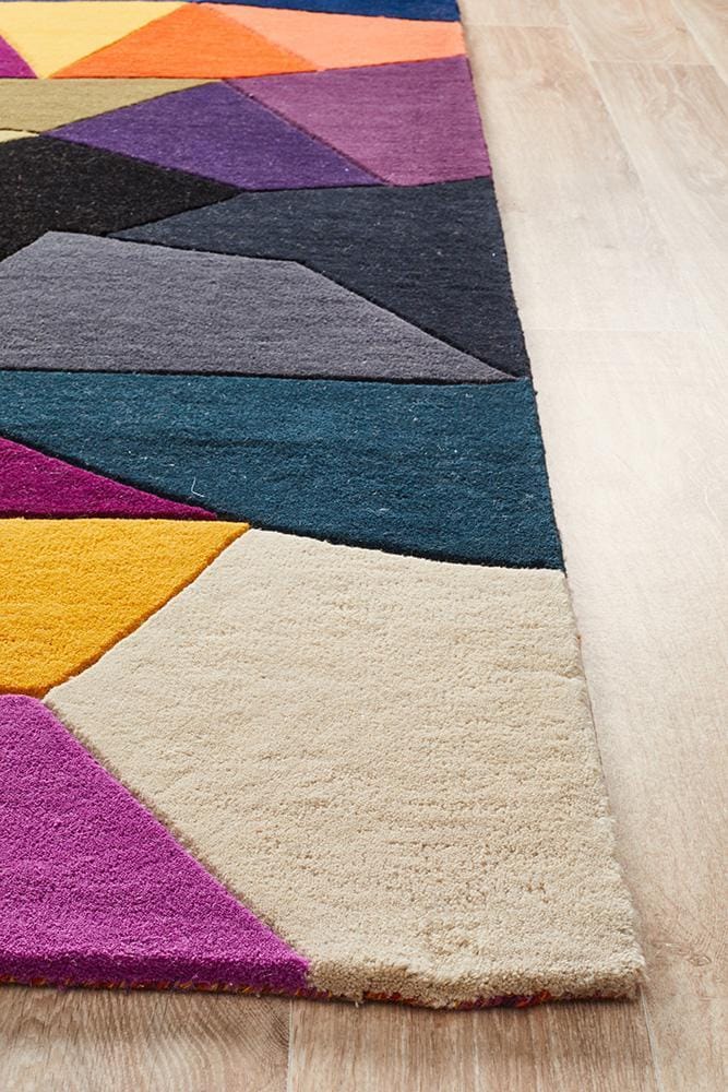 Rug Culture Rugs Matrix Pure Wool 906 Crayon Rug