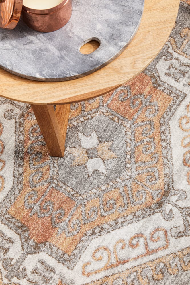 RUG CULTURE Rugs Mayfair Caitlen Grey Round Rug