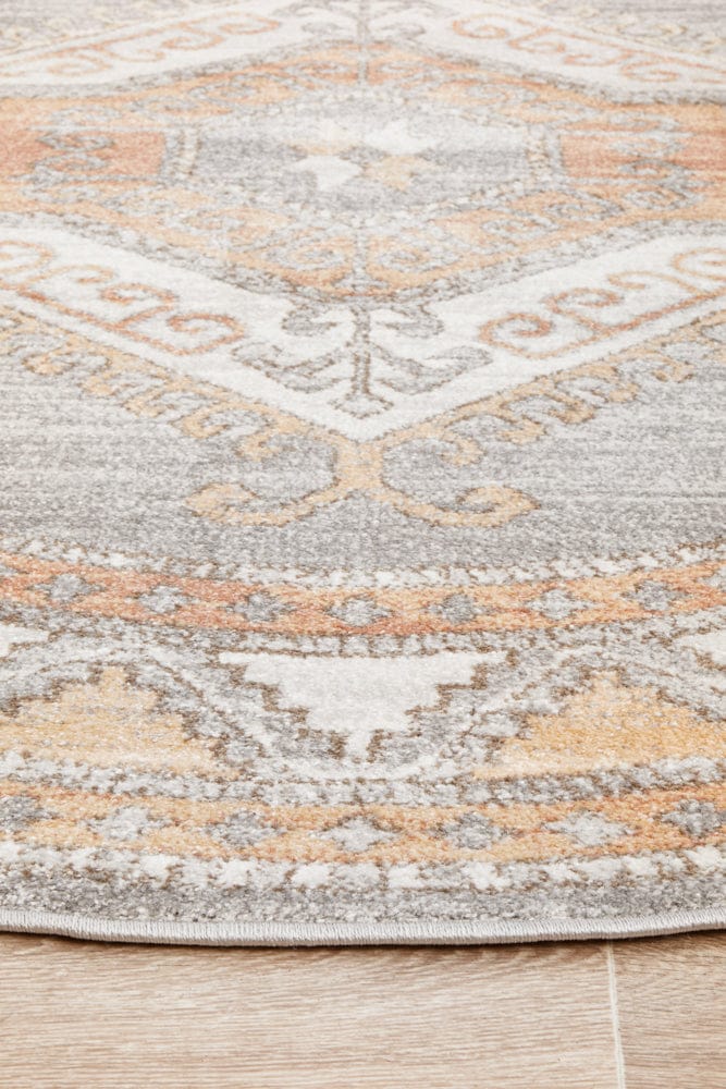 RUG CULTURE Rugs Mayfair Caitlen Grey Round Rug