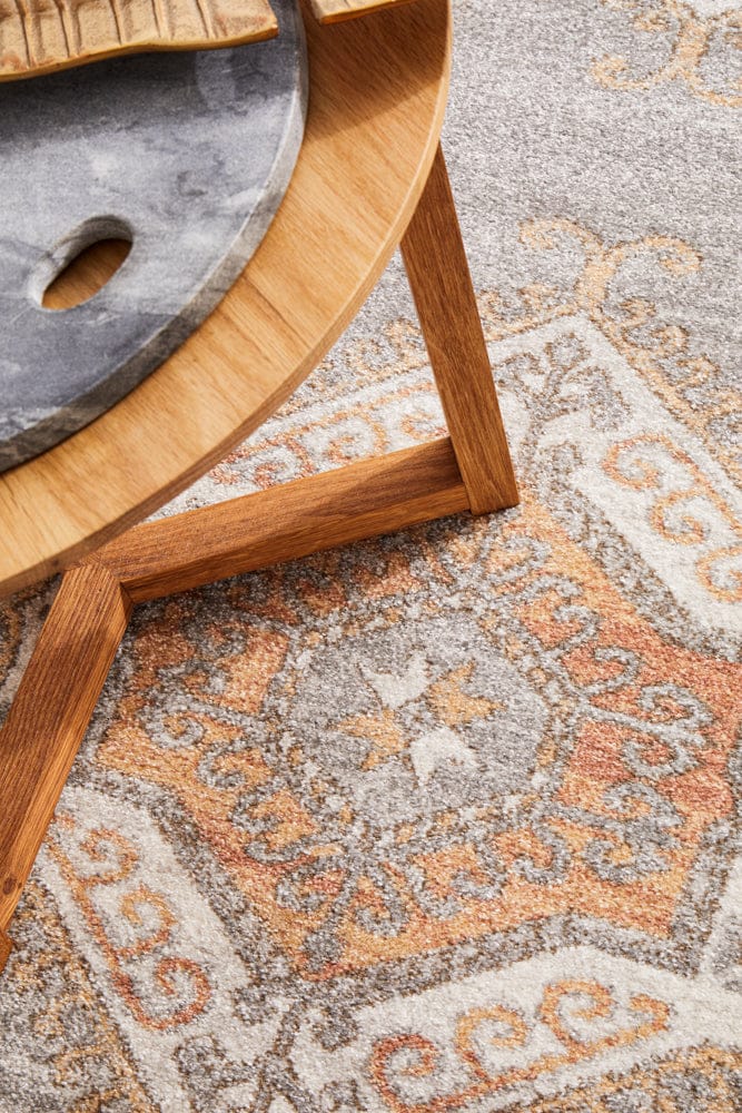 RUG CULTURE Rugs Mayfair Caitlen Grey Runner Rug