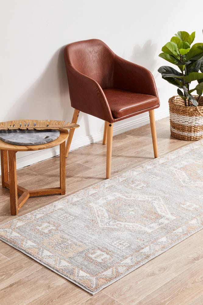 RUG CULTURE Rugs Mayfair Caitlen Grey Runner Rug