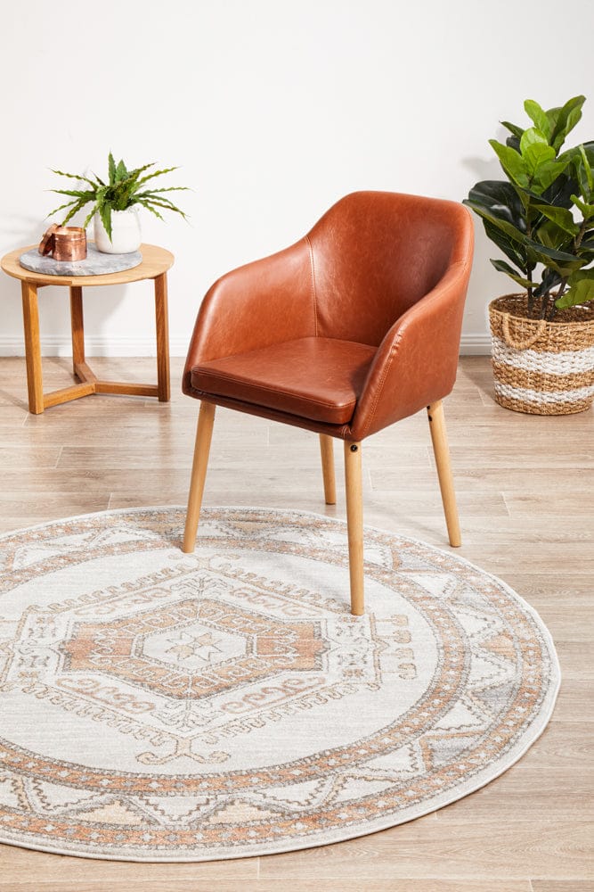 RUG CULTURE Rugs Mayfair Caitlen Natural Round Rug