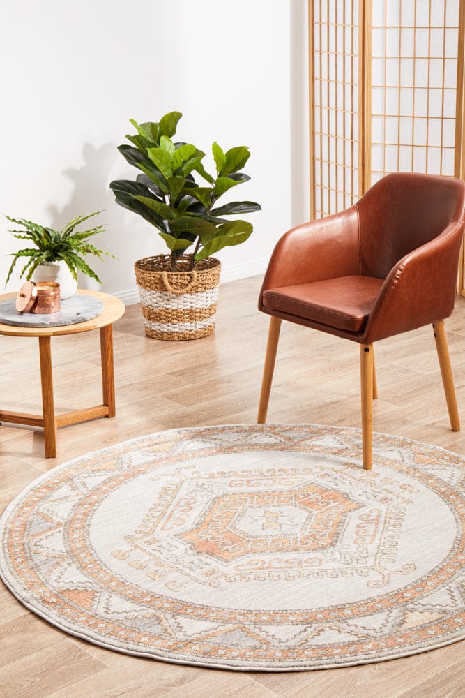 RUG CULTURE Rugs Mayfair Caitlen Natural Round Rug