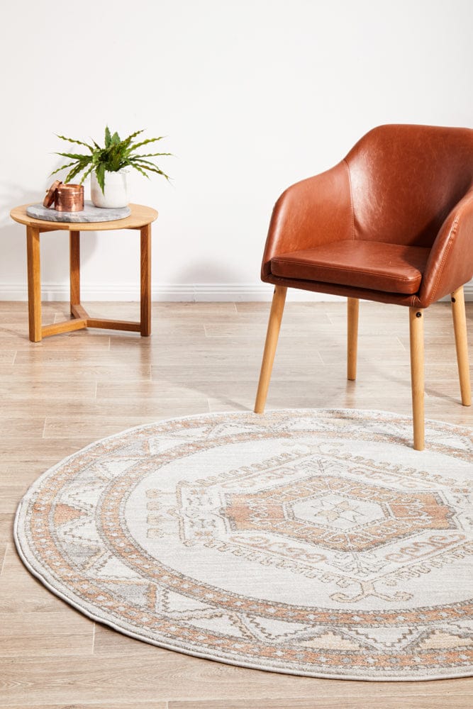 RUG CULTURE Rugs Mayfair Caitlen Natural Round Rug