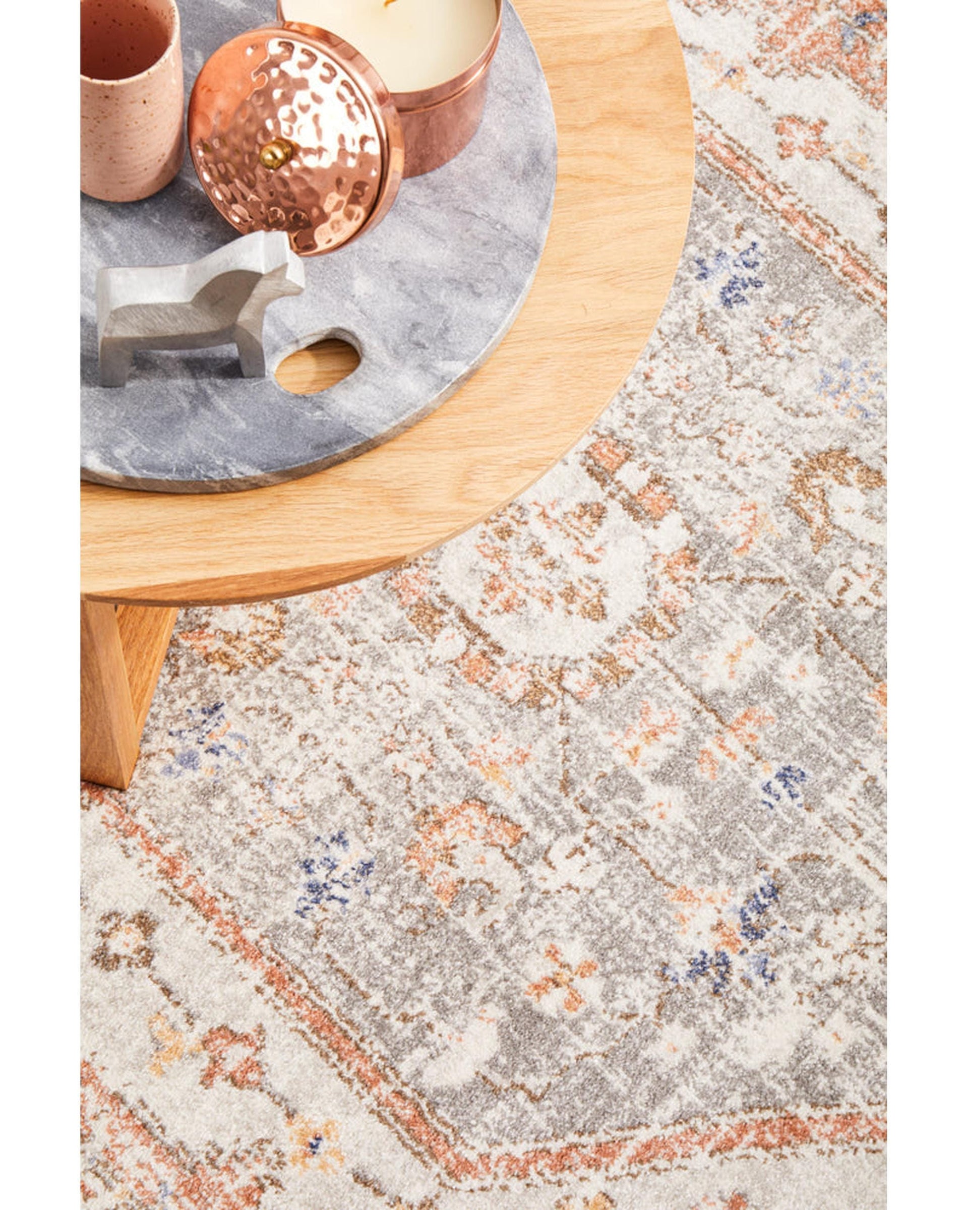 RUG CULTURE Rugs Mayfair Lorissa Silver Rug