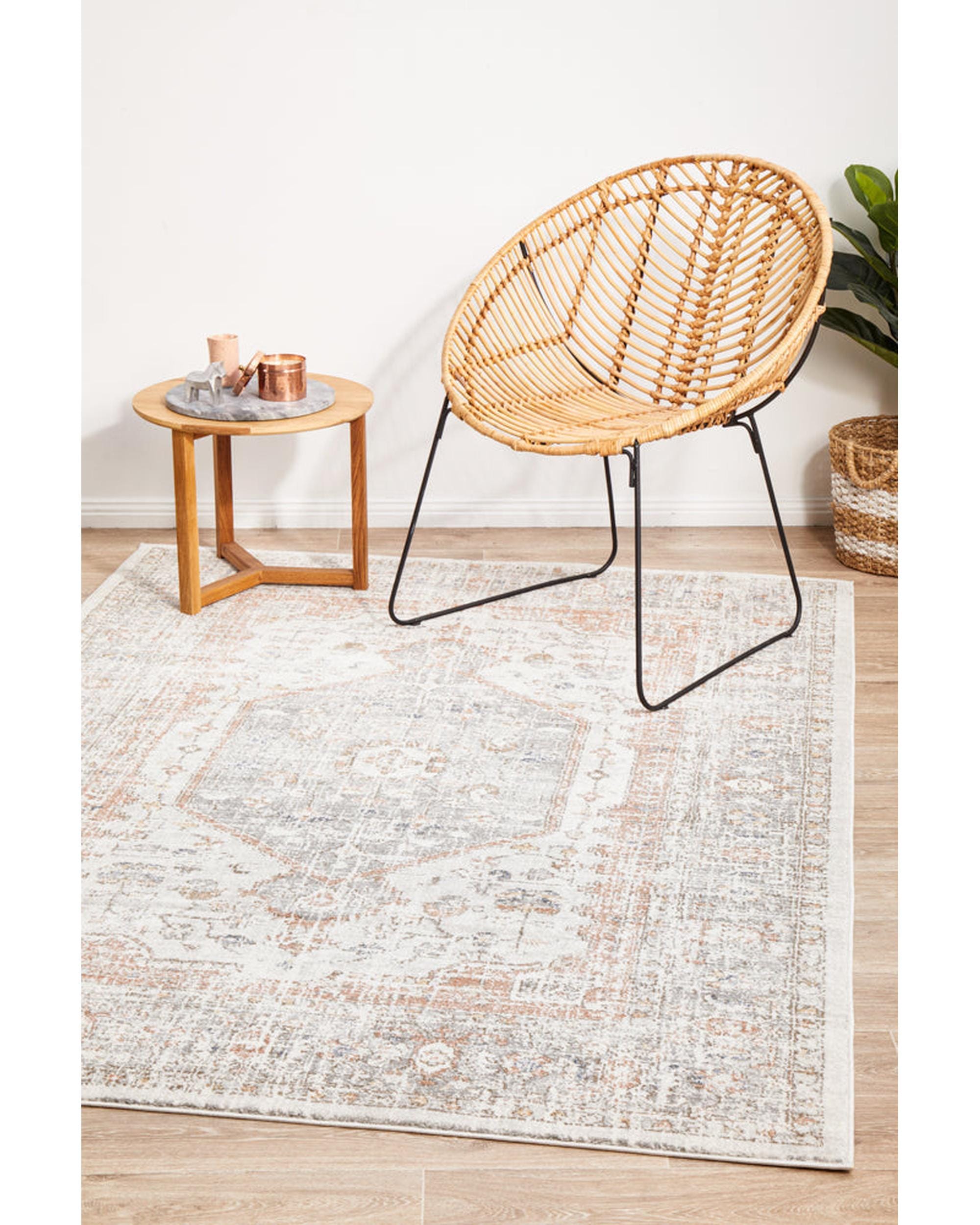 RUG CULTURE Rugs Mayfair Lorissa Silver Rug