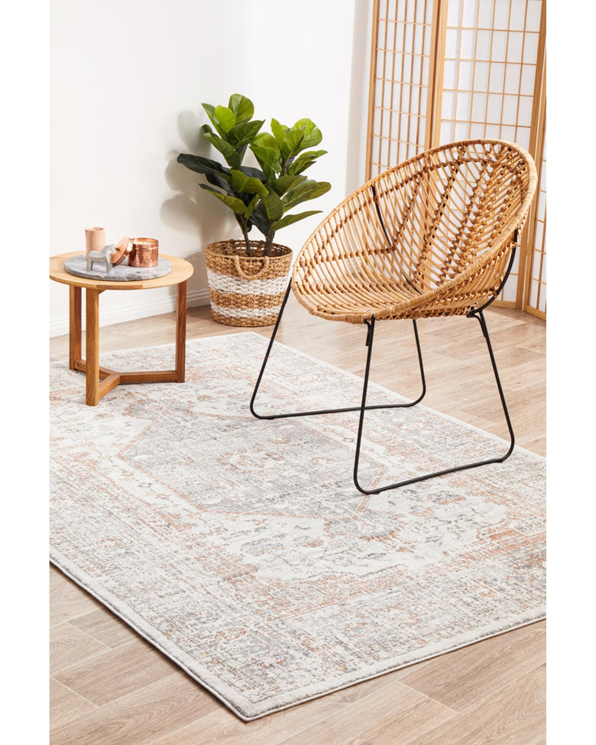 RUG CULTURE Rugs Mayfair Lorissa Silver Rug