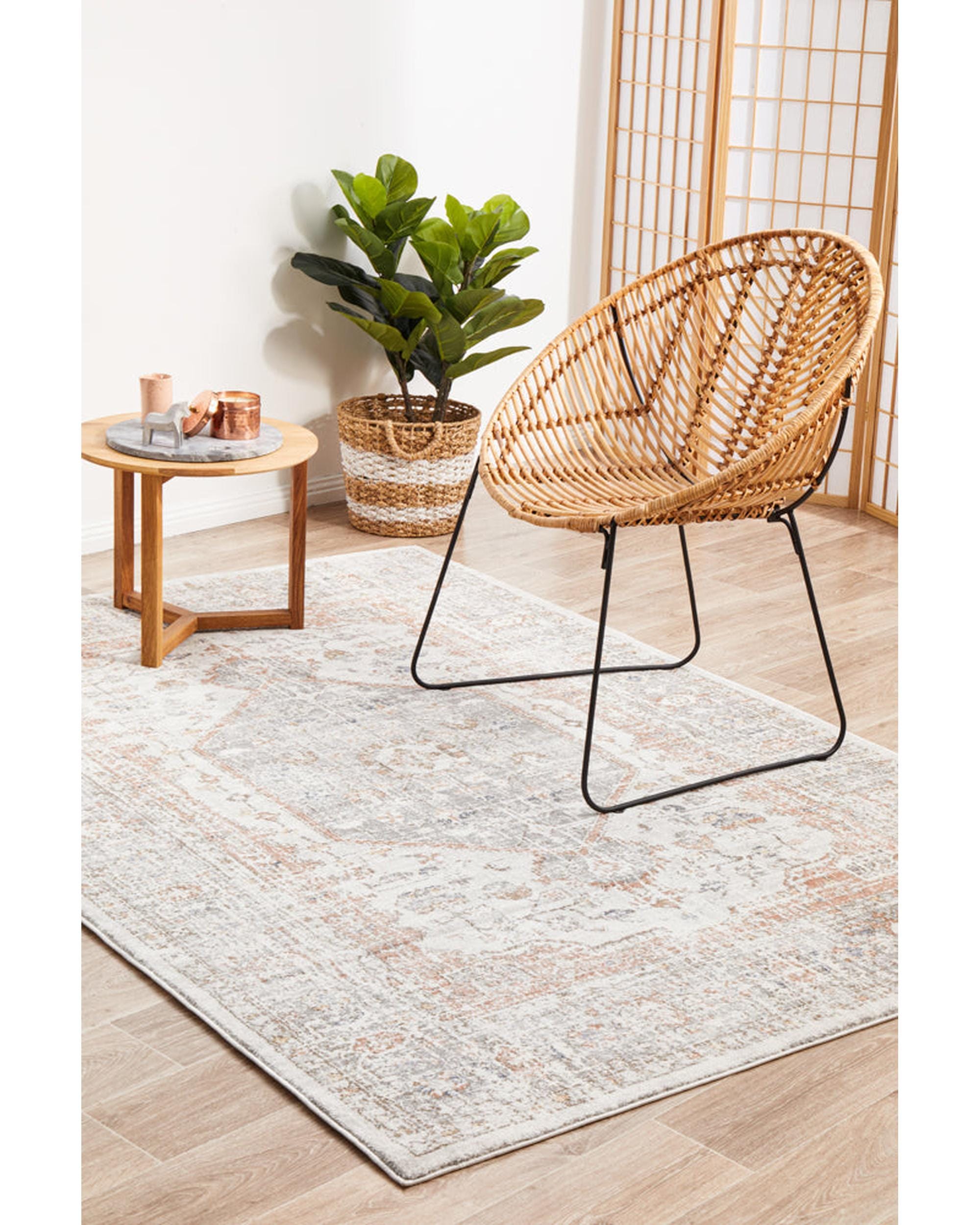 RUG CULTURE Rugs Mayfair Lorissa Silver Rug
