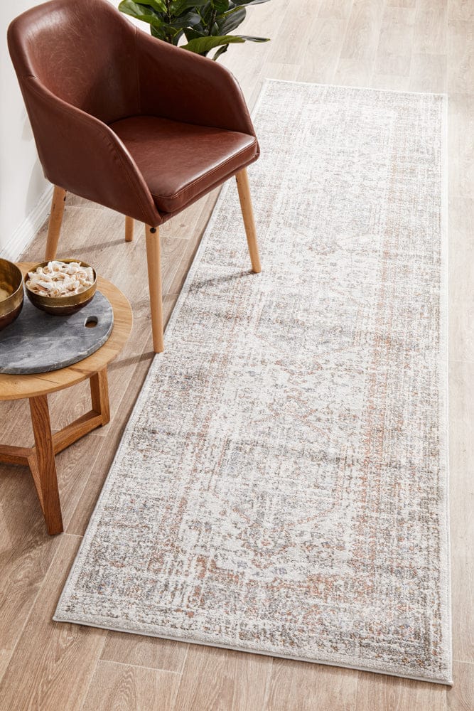 RUG CULTURE Rugs Mayfair Lorissa Silver Runner Rug