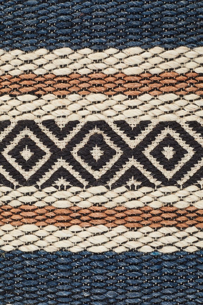 Rug Culture Rugs Miller Rhythm Swing Denim Rug
