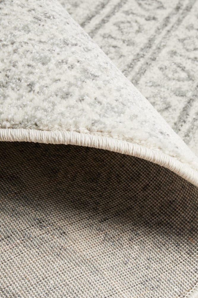 Rug Culture Rugs Mirage Adani  Modern Tribal Design Grey Round Rug