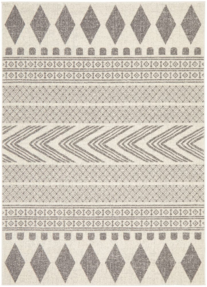 Rug Culture Rugs Mirage Adani  Modern Tribal Design Grey Rug