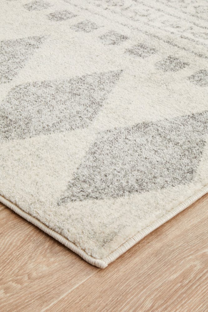 Rug Culture Rugs Mirage Adani  Modern Tribal Design Grey Runner Rug