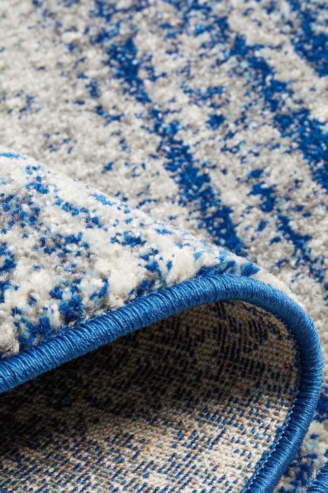 Rug Culture Rugs Mirage Casandra Dunescape Modern Blue Grey Round Rug