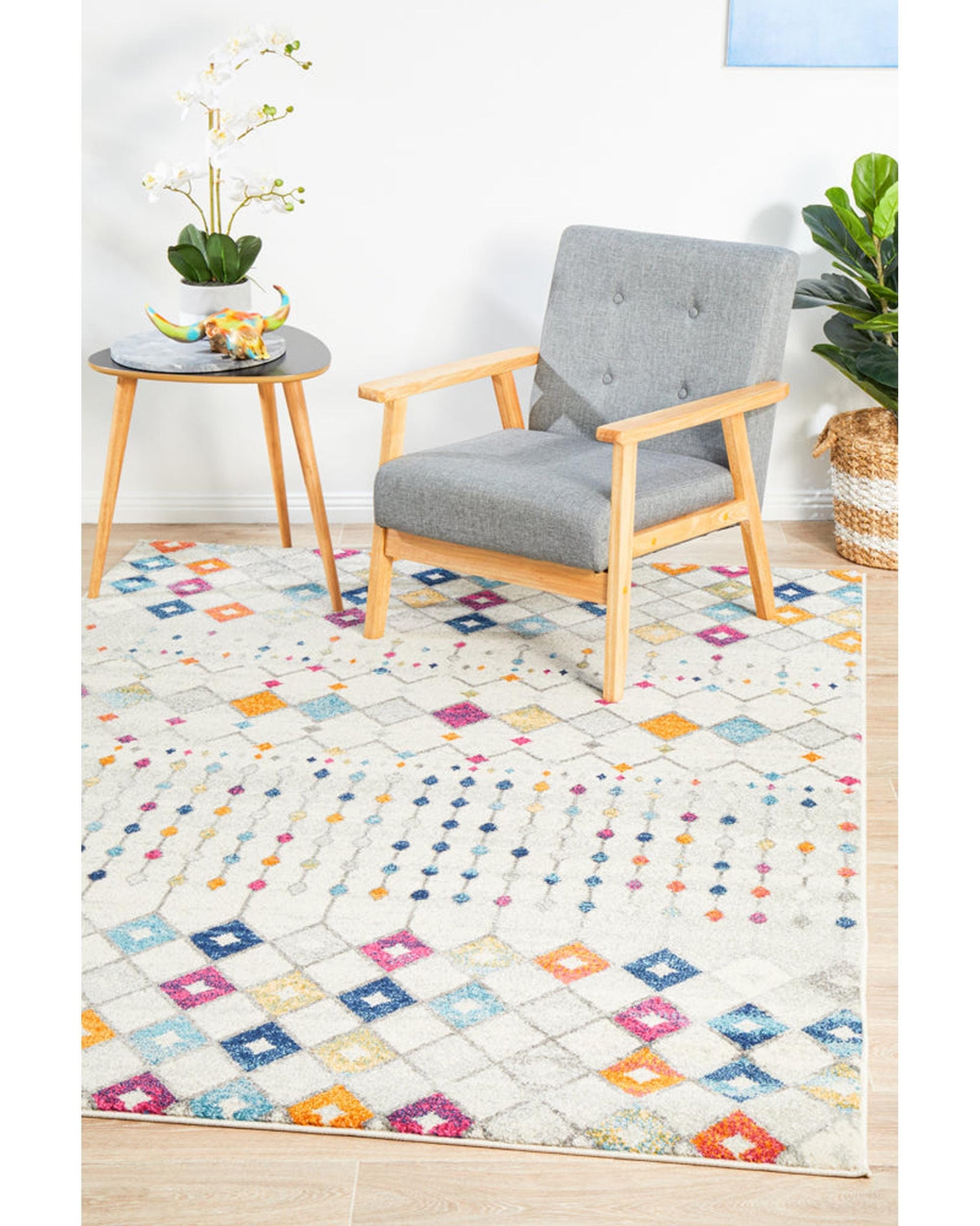 Rug Culture Rugs Mirage Peggy Tribal Morrocan Style Multi Rug