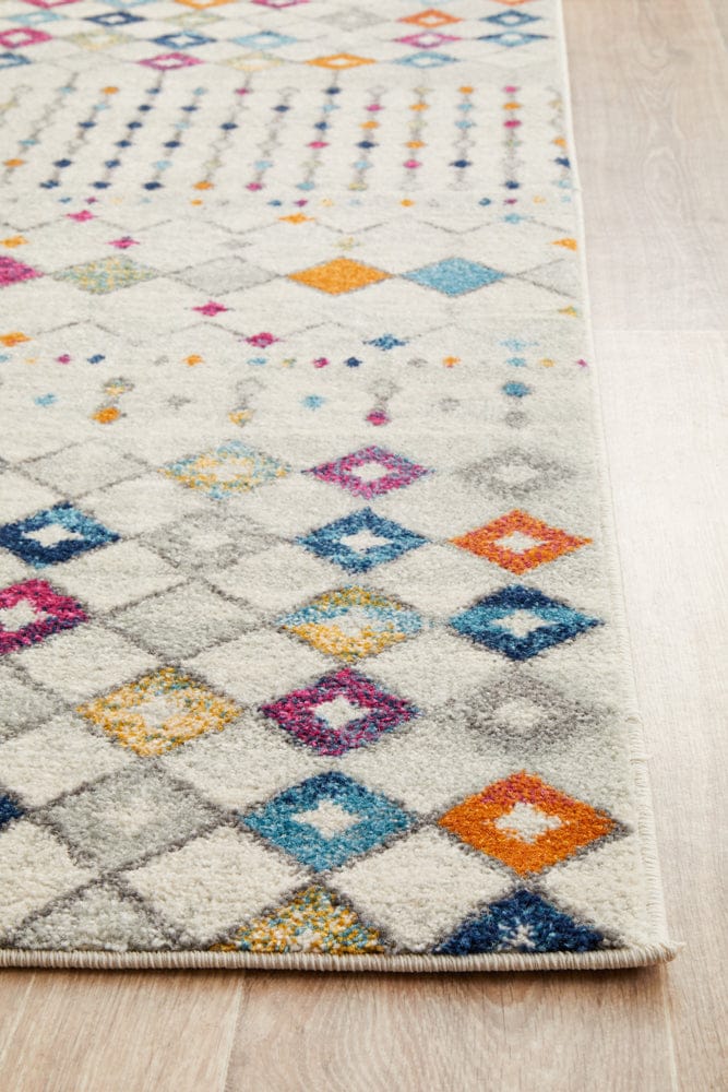 Rug Culture Rugs Mirage Peggy Tribal Morrocan Style Multi Runner Rug