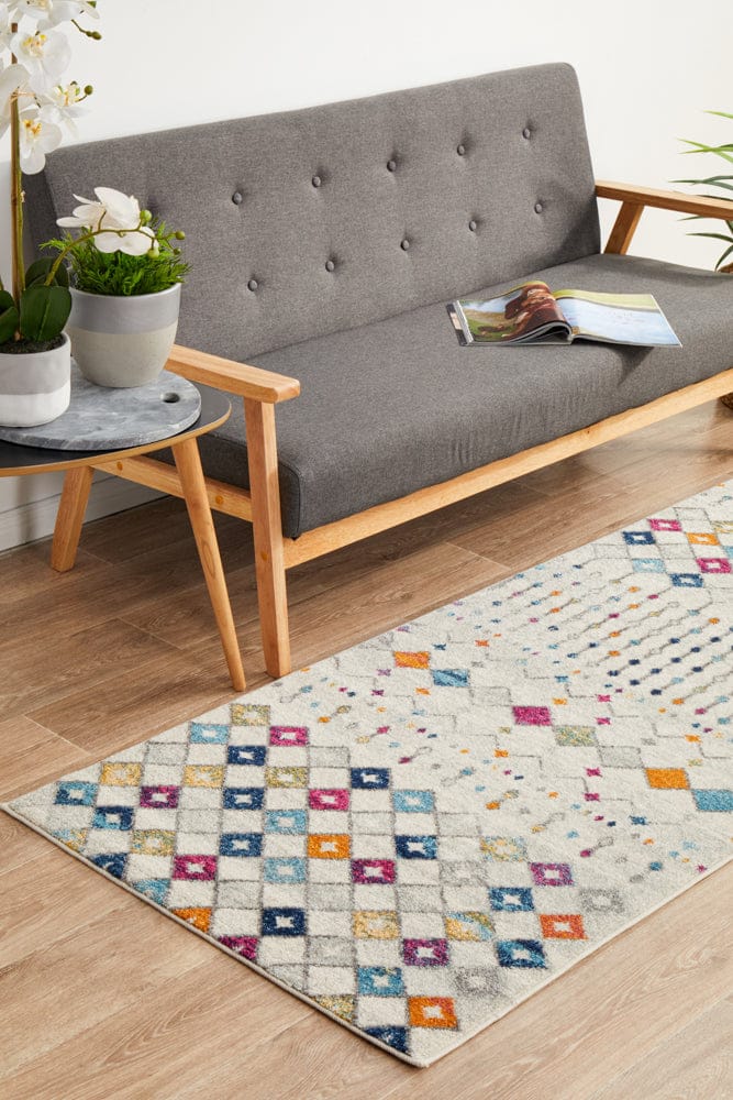 Rug Culture Rugs Mirage Peggy Tribal Morrocan Style Multi Runner Rug