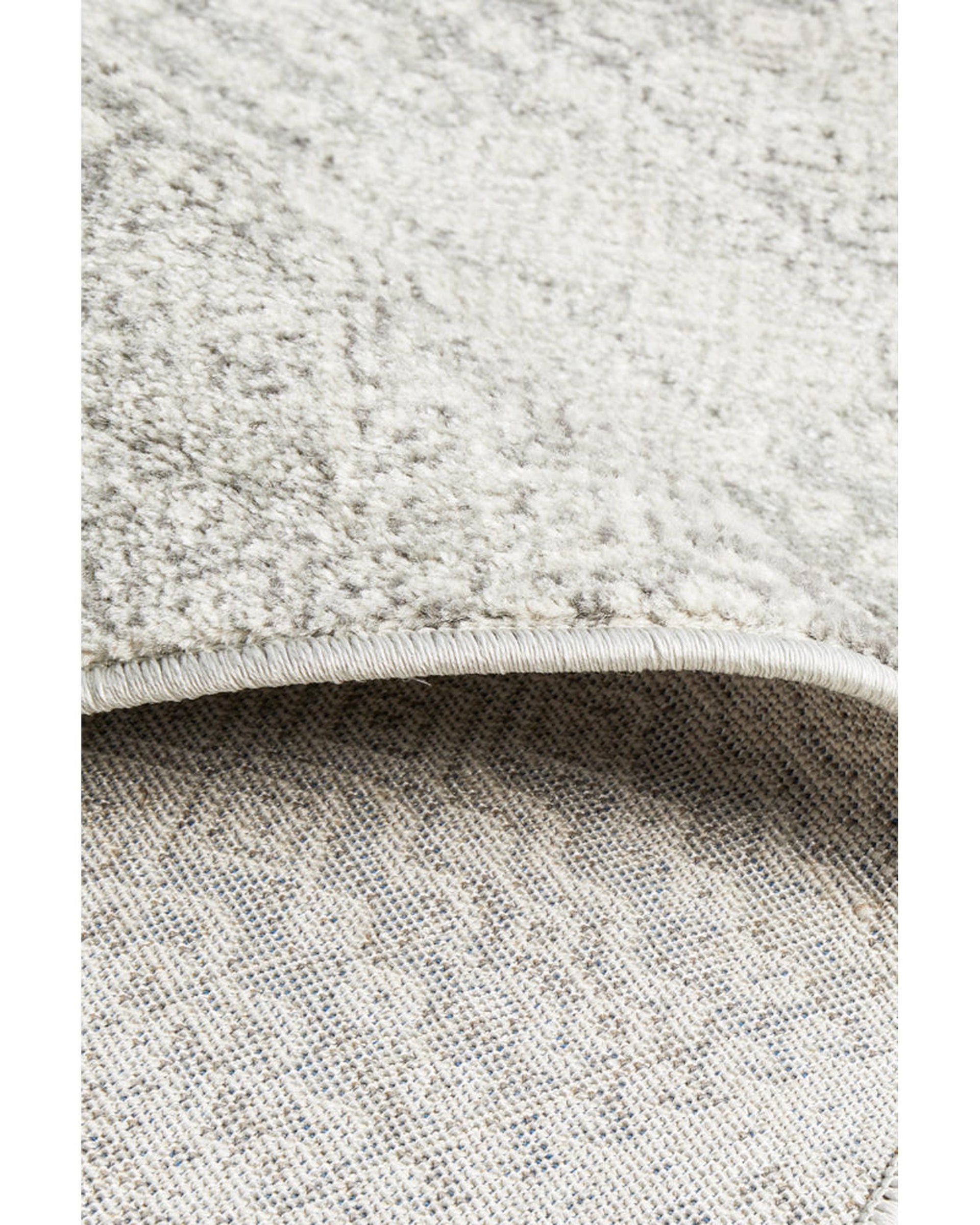 Rug Culture Rugs Mirage Zelda Silver Grey Round Rug