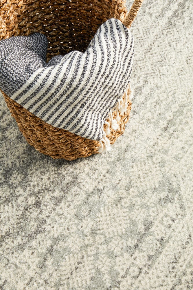 Rug Culture Rugs Mirage Zelda Silver Grey Rug