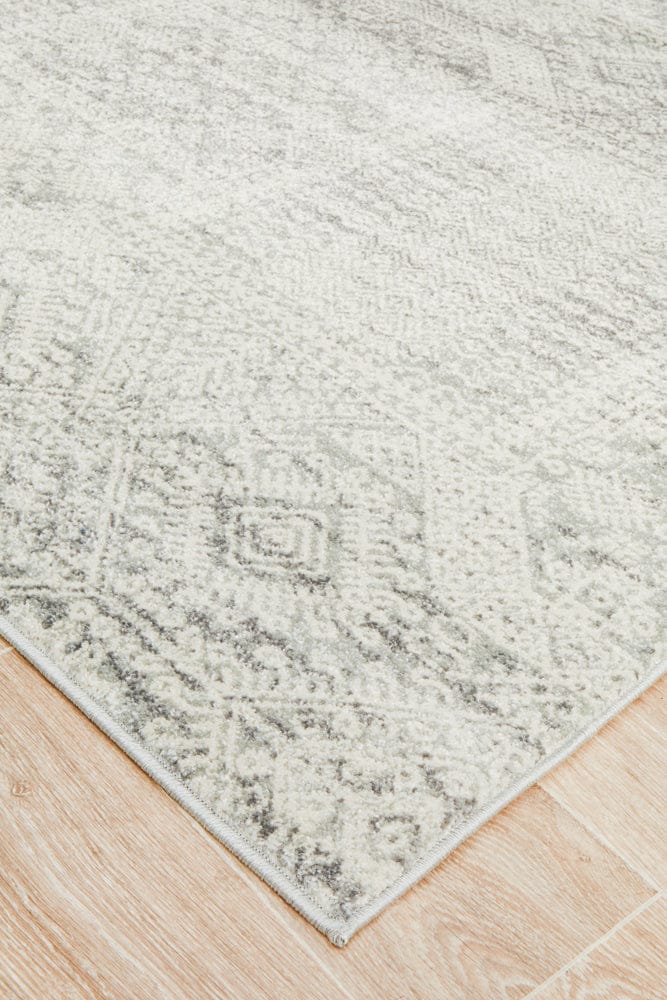 Rug Culture Rugs Mirage Zelda Silver Grey Rug
