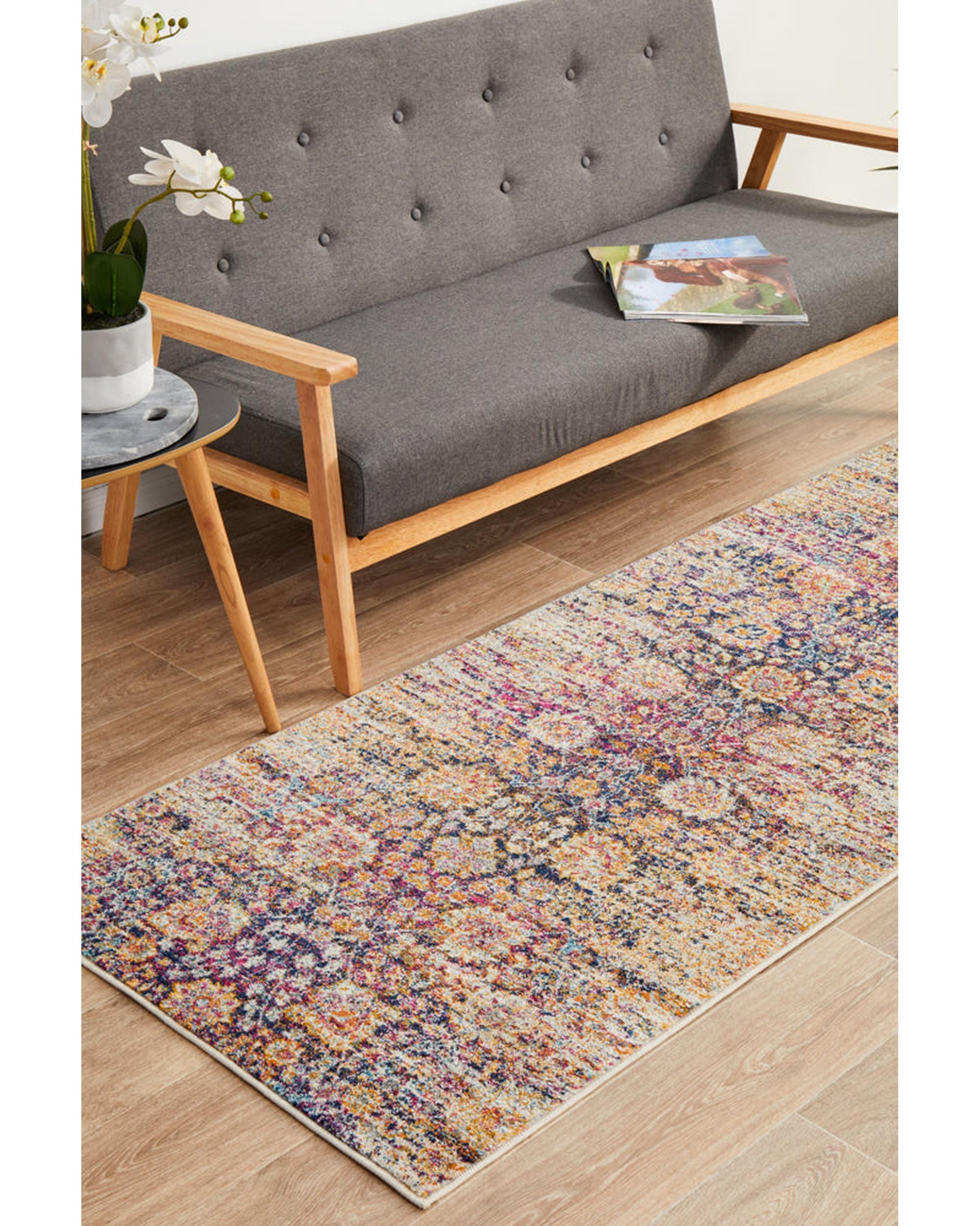 Rug Culture Rugs Mirage Zolan Transitional Multi Runner Rug