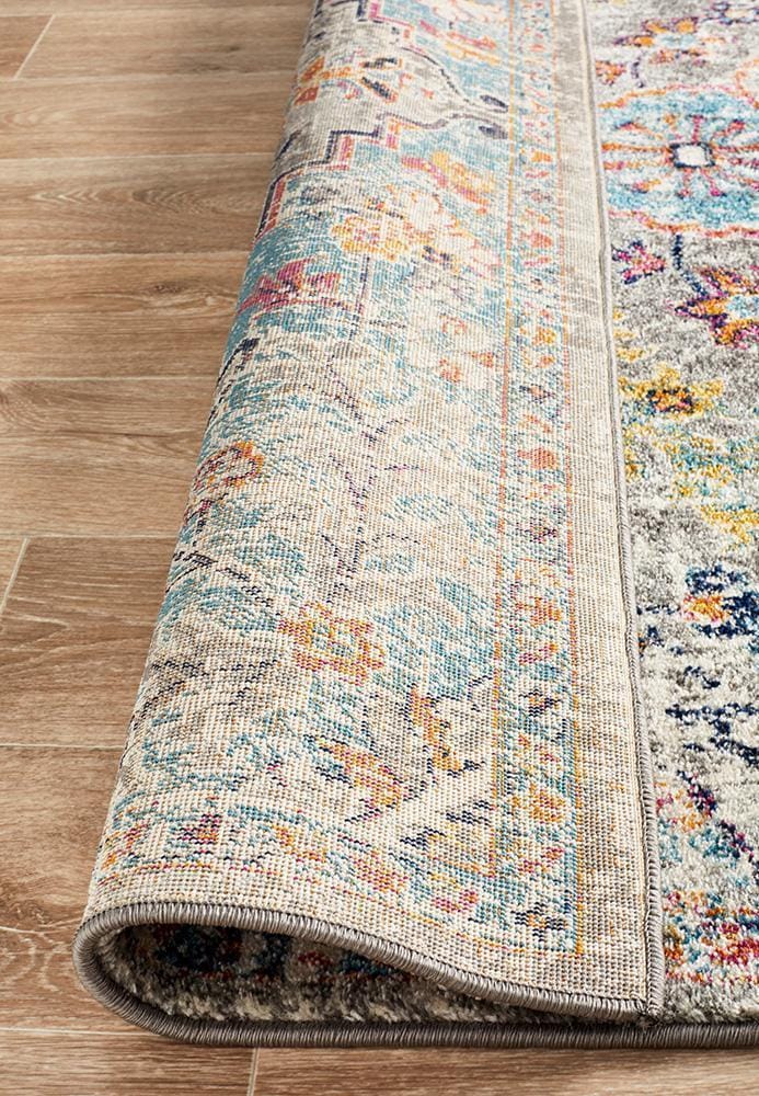 Rug Culture Rugs Museum Huxley Multi Coloured Rug