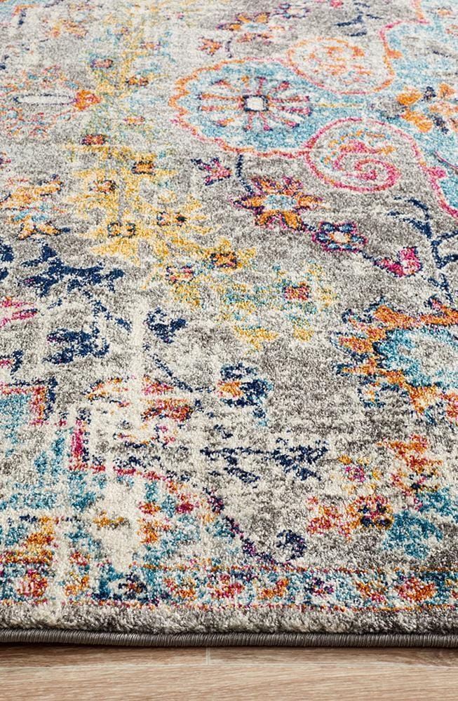 Rug Culture Rugs Museum Huxley Multi Coloured Rug