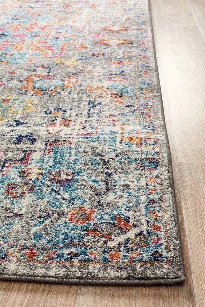 Rug Culture Rugs Museum Huxley Multi Coloured Rug