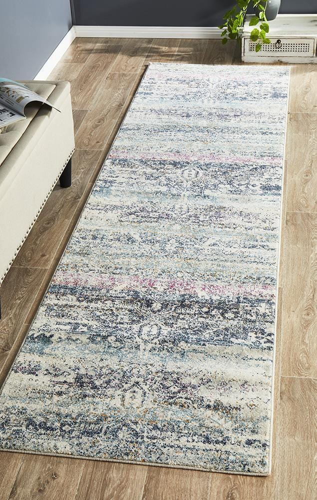 Rug Culture Rugs Museum Layton Blue Runner