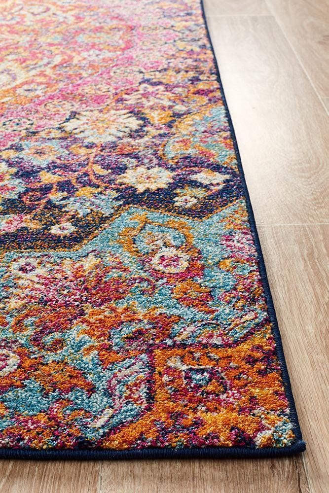 Rug Culture Rugs Museum Preston Multi Coloured Runner