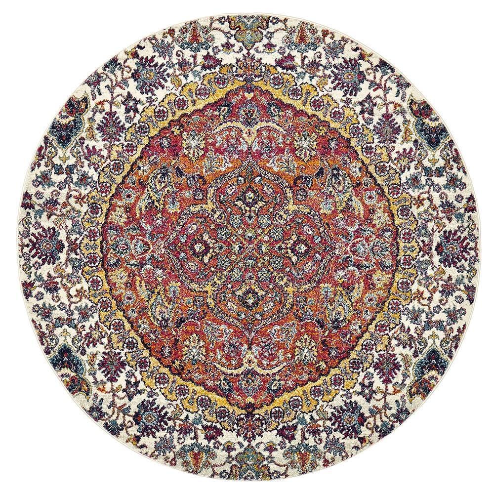 Rug Culture Rugs Museum Shelly Rust Round Rug