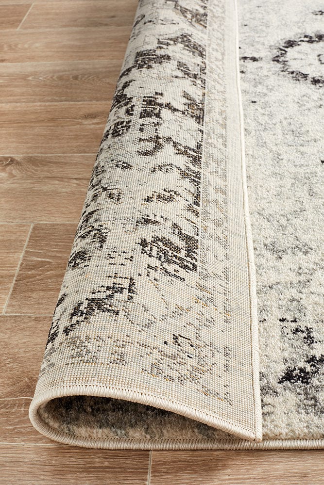 Rug Culture Rugs Museum Transitional Charcoal Runner Rug