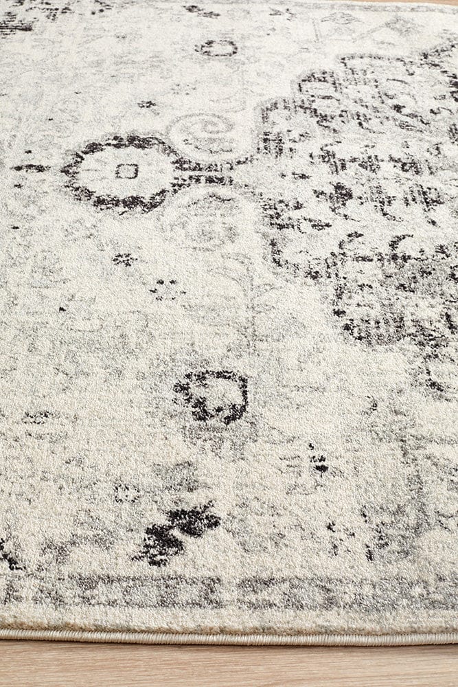 Rug Culture Rugs Museum Transitional Charcoal Runner Rug
