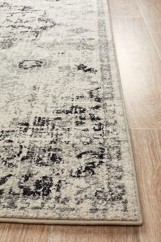 Rug Culture Rugs Museum Transitional Charcoal Runner Rug