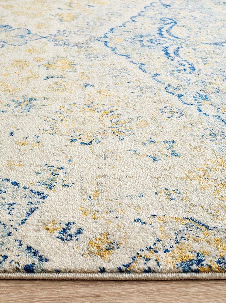 Rug Culture Rugs Museum Tyler Sky Blue Runner