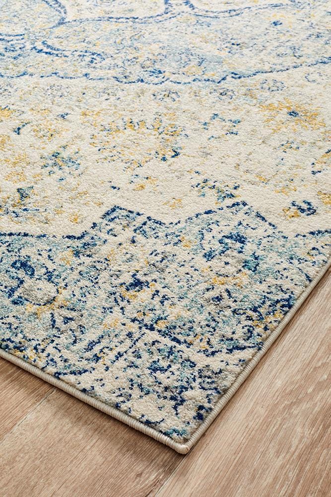 Rug Culture Rugs Museum Tyler Sky Blue Runner